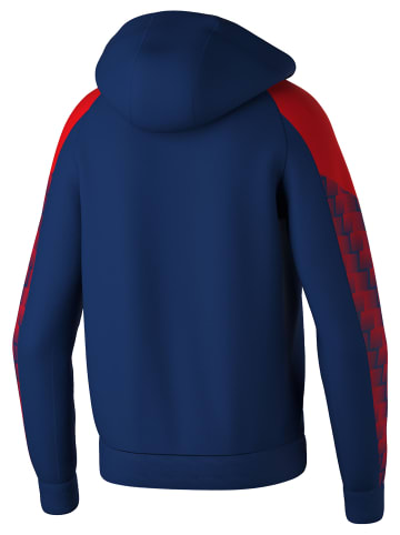 erima Herren Trainingsjacke Mit Kapuze in new navy/rot