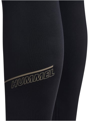 Hummel Leggings Hmlcourt Paddeltennis Damen in LIGHT GREY/BLACK