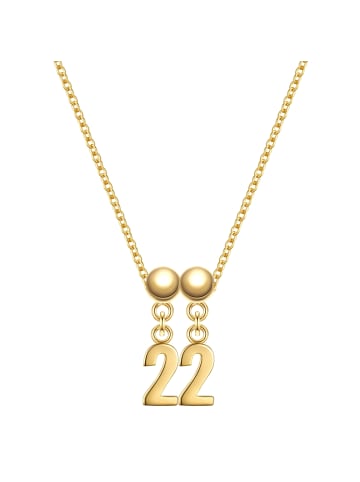 Glanzstücke München Set (Kette + Charms) Sterling Silber gelbgold in gelbgold