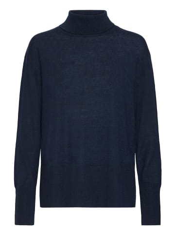 Pulz PZSADIE Rollneck Loose fit in Dark Sapphire Melange