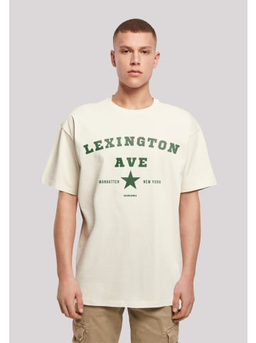F4NT4STIC Heavy Oversize T-Shirt Lexington Ave OVERSIZE TEE in sand