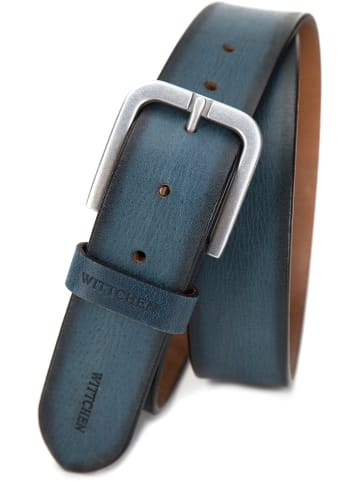 Wittchen Leather belt in Blue