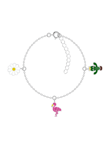 Alexander York Armband KAKTUS, FLAMINGO und BLUME