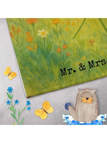 Mr. & Mrs. Panda handtuch gäste wc Blume Sonnenblume Design ohne... in Weiß