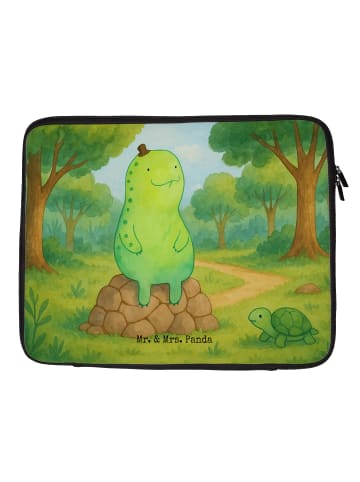 Mr. & Mrs. Panda Notebook Tasche Schildkröte Pause Design ohne S... in Weiß