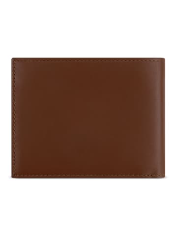 mano Don Antonio Geldbörse Leder 11 cm in cognac