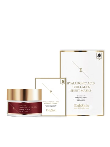ErthSkin Nachtreparatur- und Augenmaskenset