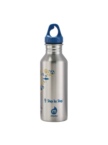 Step by Step Trinkflasche, Edelstahl, 0,5 l in Blue & Yellow