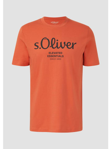 s.Oliver T-Shirt in 34D1_dunkelorange