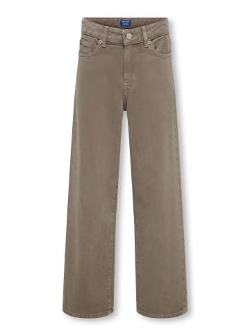 ONLY & SONS Junior Jeans mit weitem Bein in Light Brown Denim
