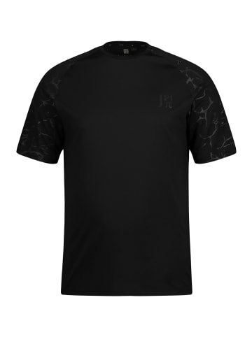 JP1880 Kurzarm T-Shirt in schwarz