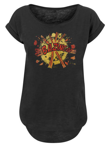 F4NT4STIC T-Shirt Big Bang Theory TV Serie Bazinga Explosion in schwarz