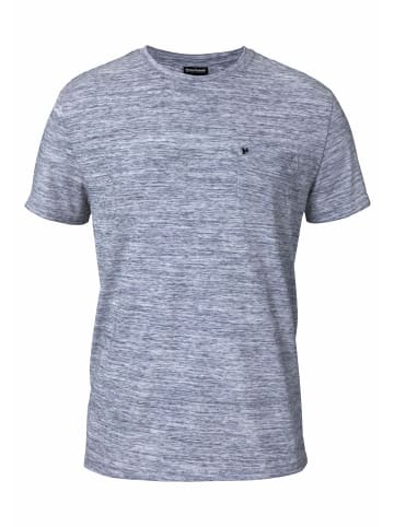 Bruno Banani T-Shirt in blau-meliert