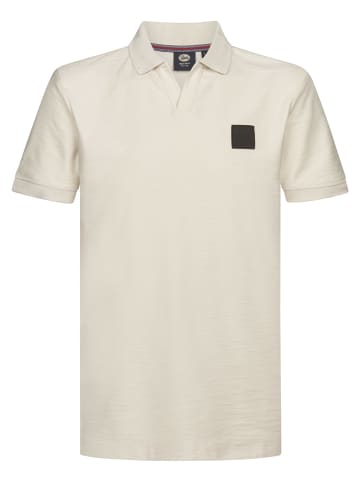 Petrol Industries Piqué Poloshirt BroncoRacer in Weiß