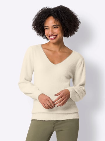 Heine Langarm-Pullover in champagner