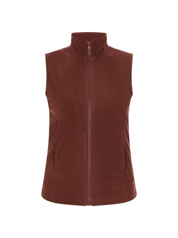 Albee Women Weste in Braun