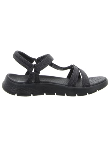 Skechers Sandalen in schwarz