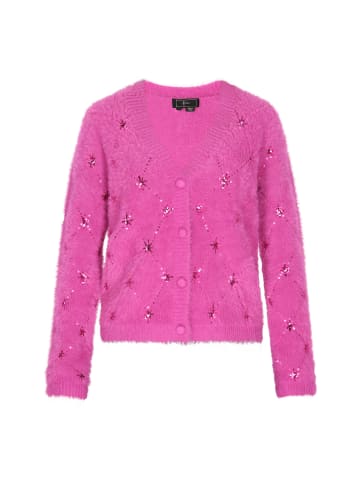 faina Cardigan in Fuchsia
