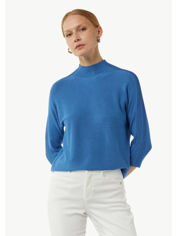 comma Strickpullover 3/4 Arm in Blau