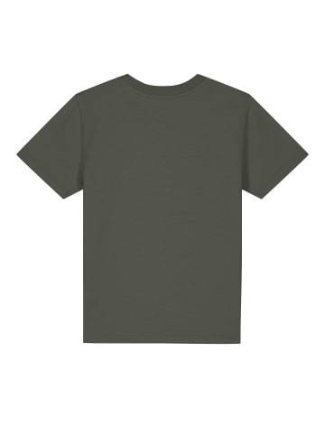 wat? Apparel T-Shirt Dinosaurier 07 Kleine Schwester in Khaki