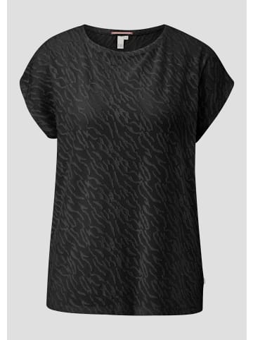 QS T-Shirt in 9999_schwarz