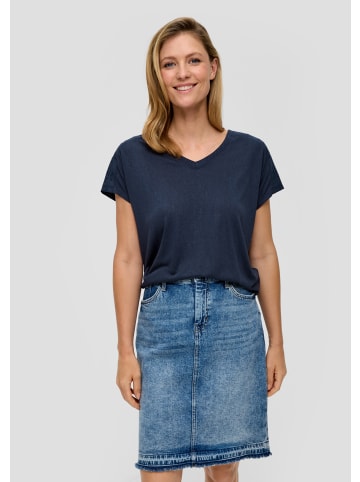 s.Oliver T-Shirt in 5884_tiefblau