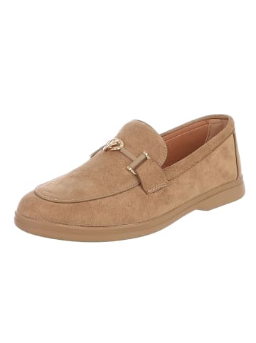 Ital-Design Halbschuh in Hellbraun