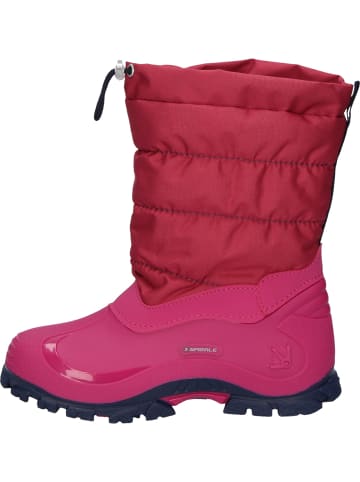Kinder-Winterstiefel Sidney gefüttert in fuxia