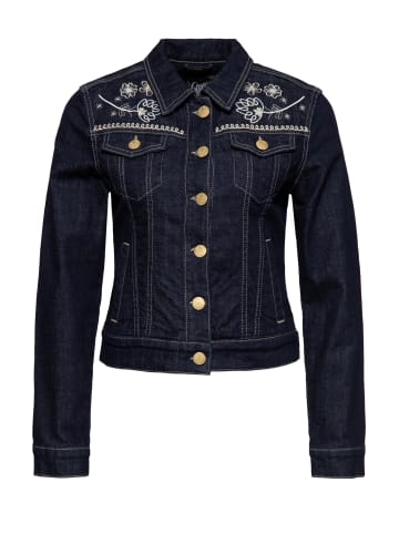 Queen Kerosin Queen Kerosin Western Jeansjacke in Denim