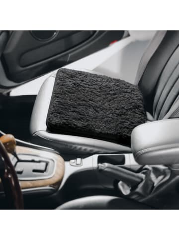 Erwin Müller Schafschurwolle Sitzkissen 2er-Pack in anthrazit