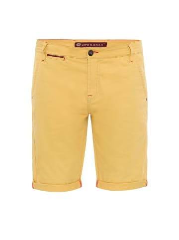 Cipo & Baxx Shorts in MUSTARD