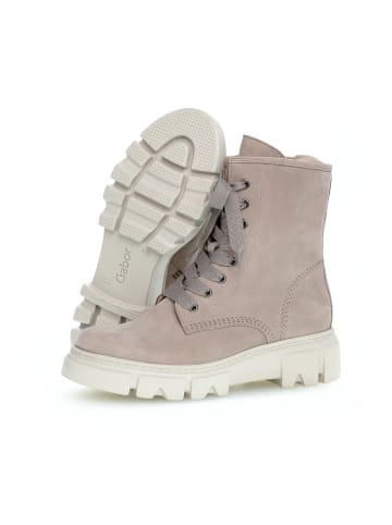 Gabor Fashion Biker- und Combat Boots in beige