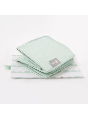 roba Happy Cloud' Pflegeorganizer 3-tlg, 2 Boxen & Feuchttücherbox, Mint