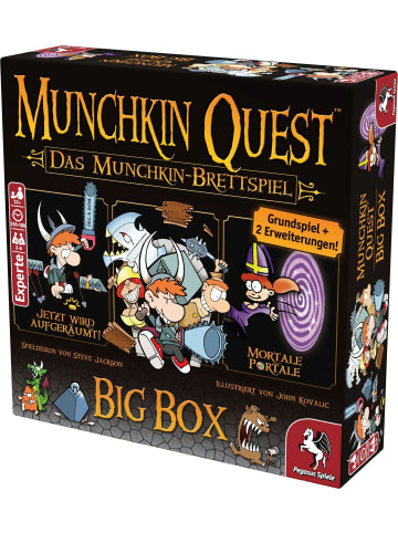 Pegasus Spiele Munchkin Quest: Das Brettspiel, 2. Edition