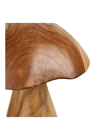 ebuy24 Dekorationspilze Sille (2-teilig) Natur 35 x 35 cm