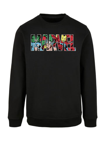 F4NT4STIC Sweatshirt Marvel Avengers Logo Character infill in schwarz