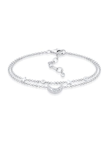 Elli Armband 925 Sterling Silber Halbmond, Astro, Sterne in Silber