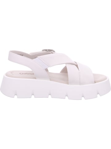 Gabor Riemchensandalette   in Weiß