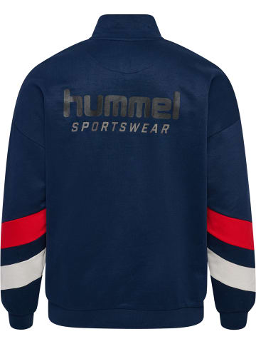 Hummel Reißverschluss Sweatshirt Hmloversized Lebensstil Erwachsene in DRESS BLUES