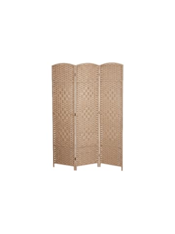 relaxdays Paravent in Natur - (B)120 x (H)170 cm