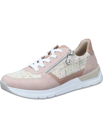 rieker Schnürschuhe, Sneakers Low in carnation/offwhite-multi/blossom