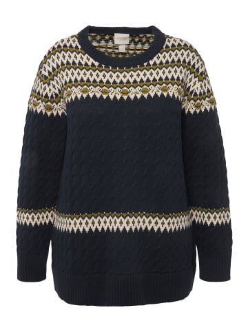 Ulla Popken Pullover in marine