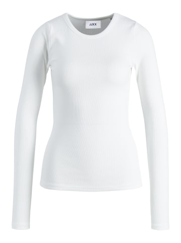 JJXX Langarm-T-Shirt in Bright White
