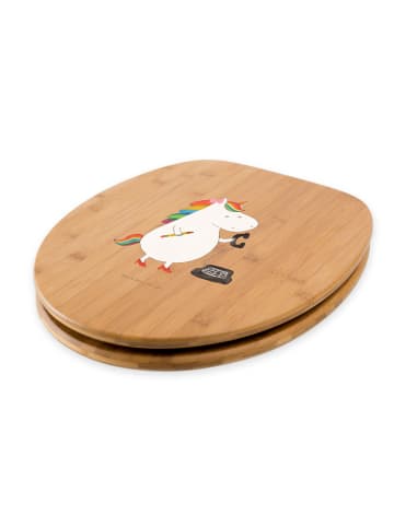 Mr. & Mrs. Panda klo deckel Einhorn Sekretärin ohne Spruch in Braun