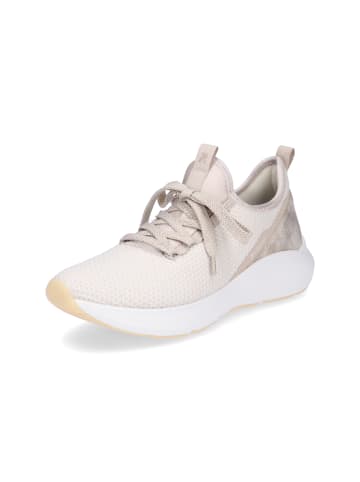 Rieker Evolution Strick-Sneaker in beige gold