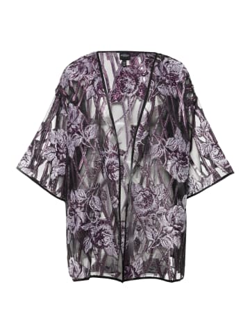 Ulla Popken Jacke in dunkel Flieder