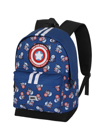 Marvel Rucksack Captain America Brave-PLUS HS in blau