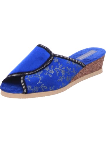 Scandi Pantoffel in blau