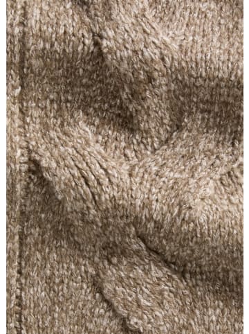 Marc O'Polo Zopfstrickschal in Dark Brown