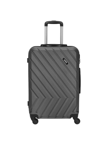 PAKLITE Quick - 4-Rollen-Trolley M 64 cm (grau/anthrazit) in grau/anthrazit